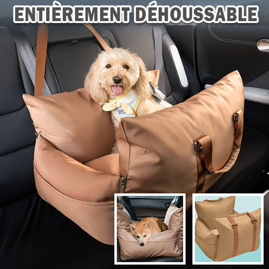 Housse de transport auto chien confortable | Chien Housse de siège auto™