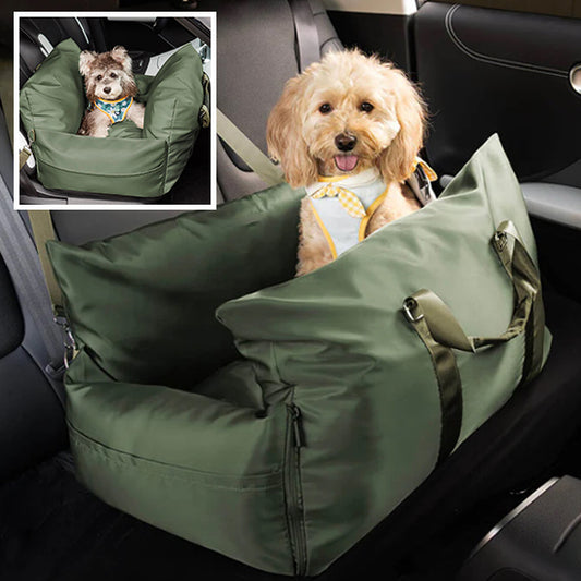 Housse de transport auto chien confortable | Chien Housse de siège auto™