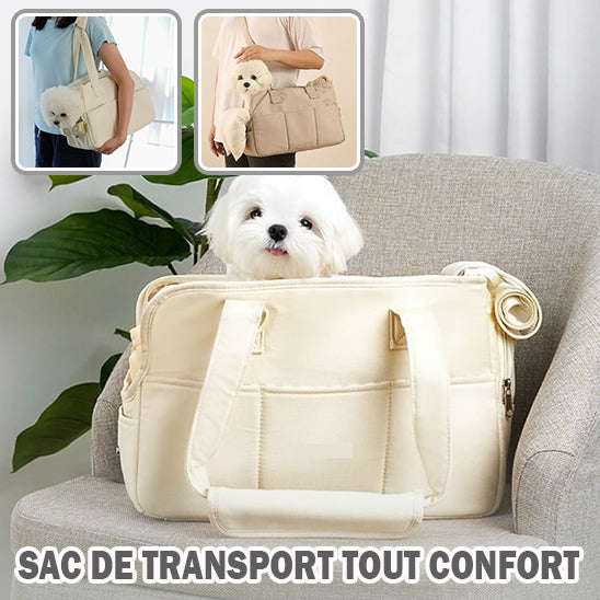 Sac de transport pour petit chien | Porte petit Chien de Voyage™