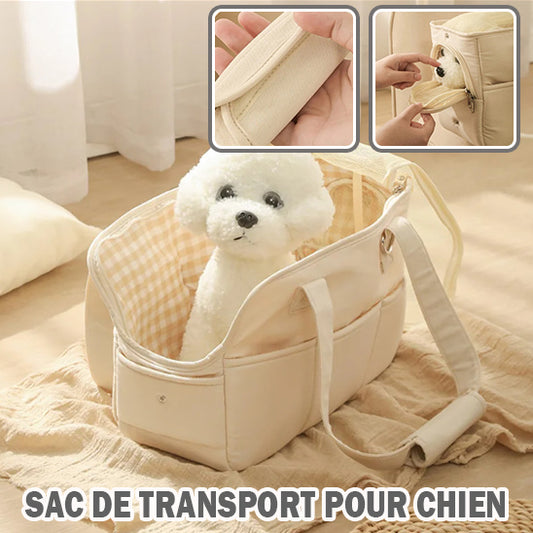 Sac de transport pour petit chien | Porte petit Chien de Voyage™